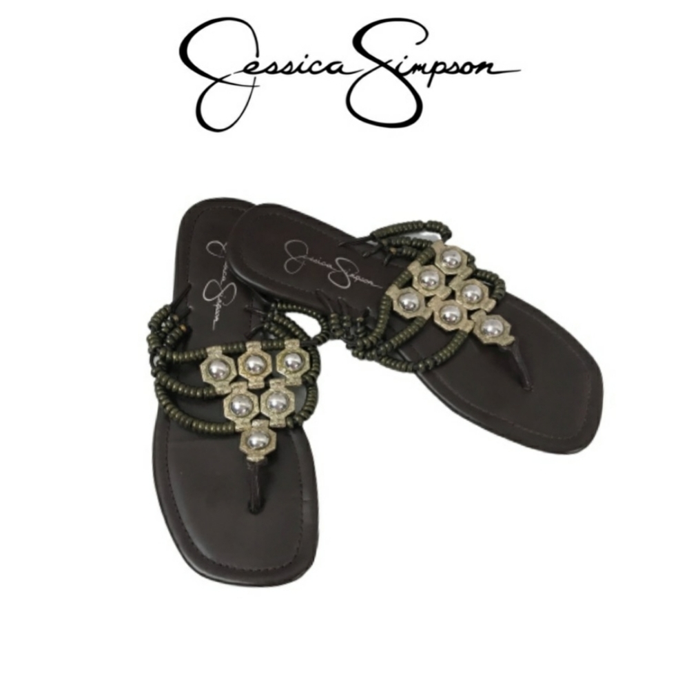 Jessica Simpson Flat Sandals. Sz 7.5